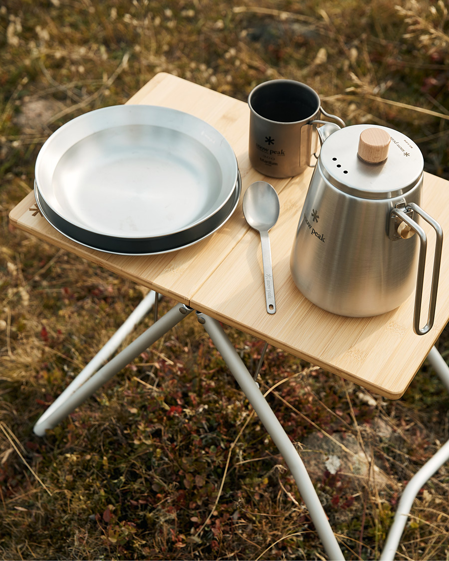 Men | Camping gear | Snow Peak | Tableware Family Set Stainless Steel