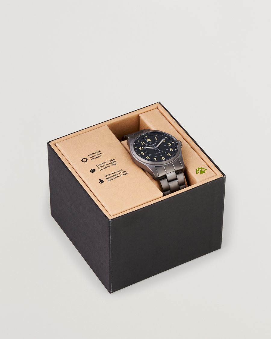 Men | Timex Field Post Mechanical Watch 38mm Gunmetal Finish | Timex | Field Post Mechanical Watch 38mm Gunmetal Finish