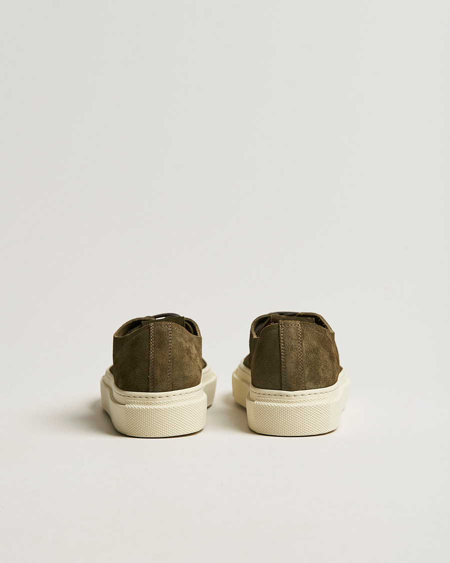 Men | Buttero Tanino Suede Sneaker Green | Buttero | Tanino Suede Sneaker Green