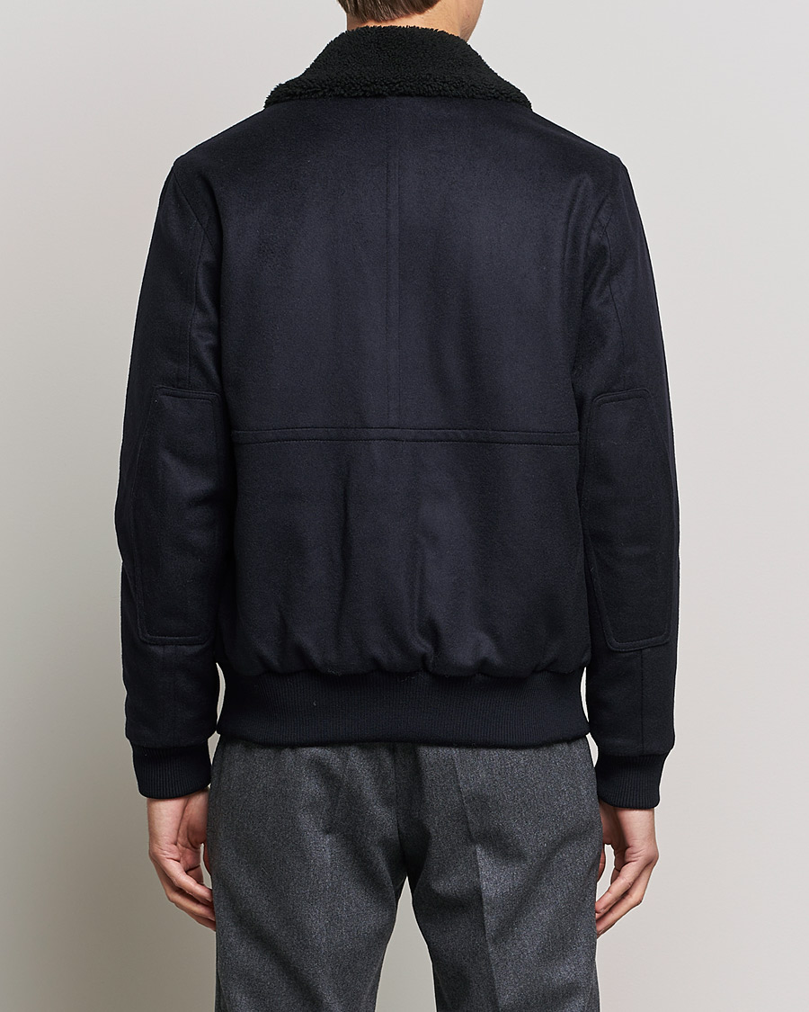 Men | Coats & Jackets | Private White V.C. | The Pilot's Bomber Navy