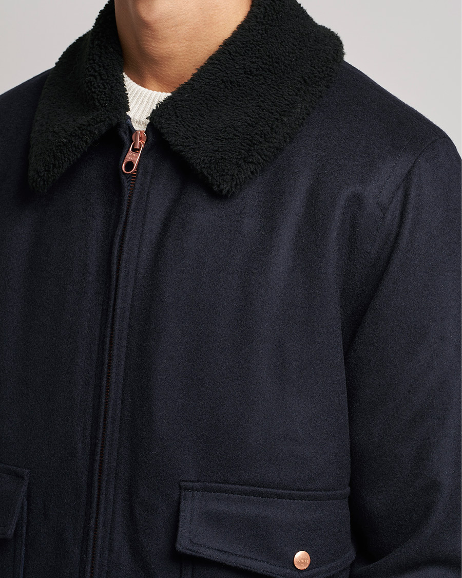 Men | Coats & Jackets | Private White V.C. | The Pilot's Bomber Navy