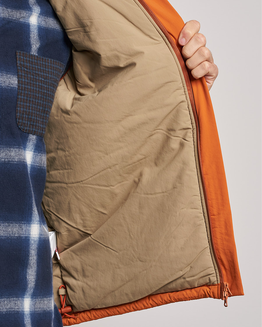 Men | Coats & Jackets | BEAMS PLUS | MIL Puffer Vest Orange
