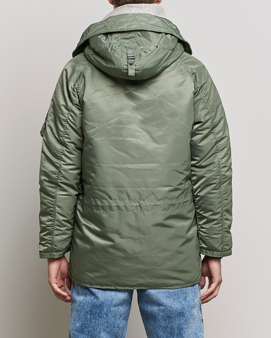 Men | Coats & Jackets | BEAMS PLUS | MIL Type N-3B Parka Sage