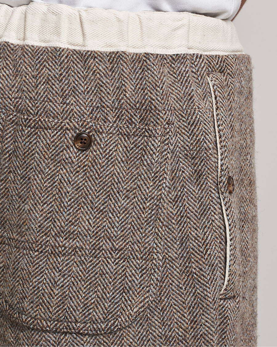 Men | Trousers | BEAMS PLUS | Gym Pants Wide Brown 