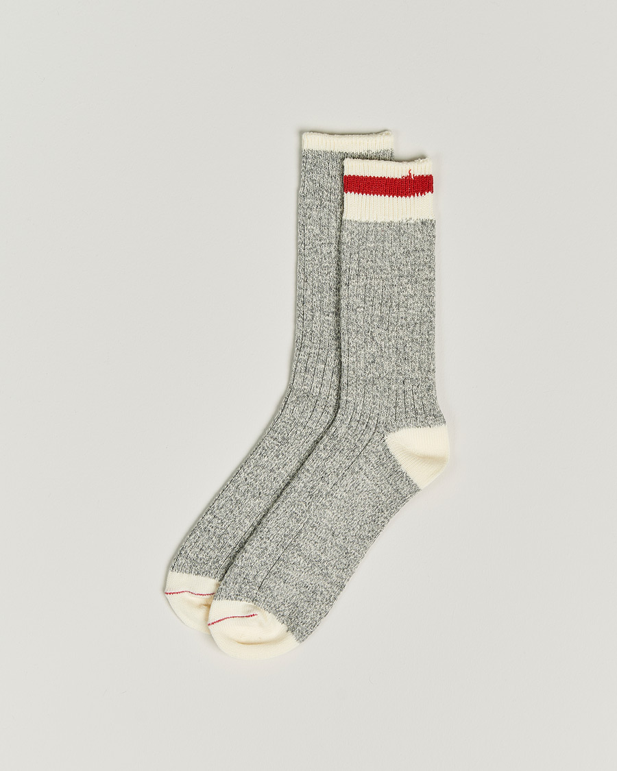 Men | Underwear & Socks | BEAMS PLUS | BEAMS PLUSRag SocksGrey/Red