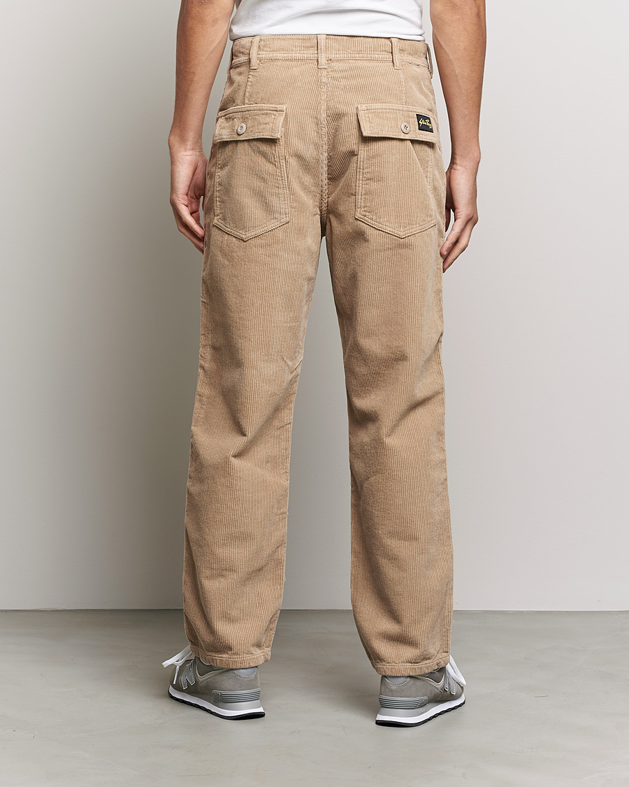 Men | Trousers | Stan Ray | Corduroy Fat Pants Khaki