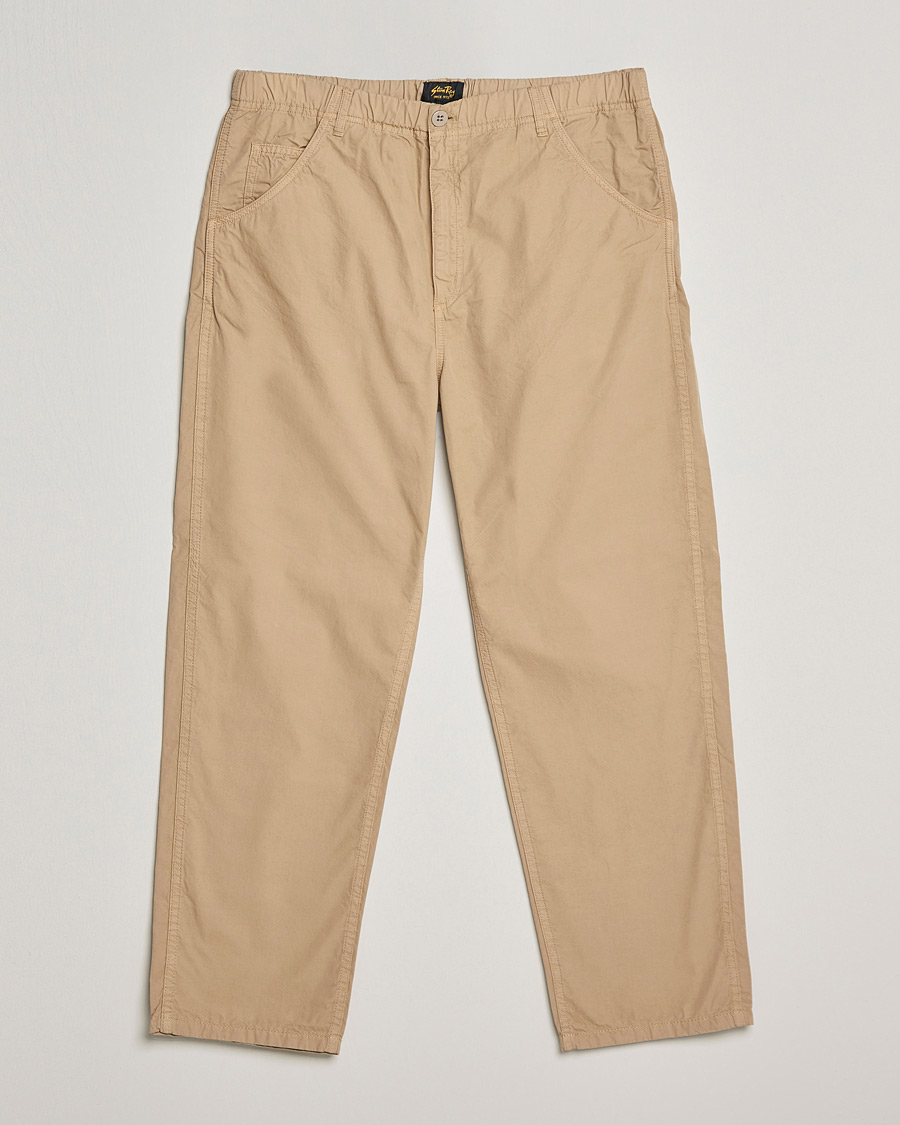 Men | Trousers | Stan Ray | Rec Cotton Poplin Pants Khaki