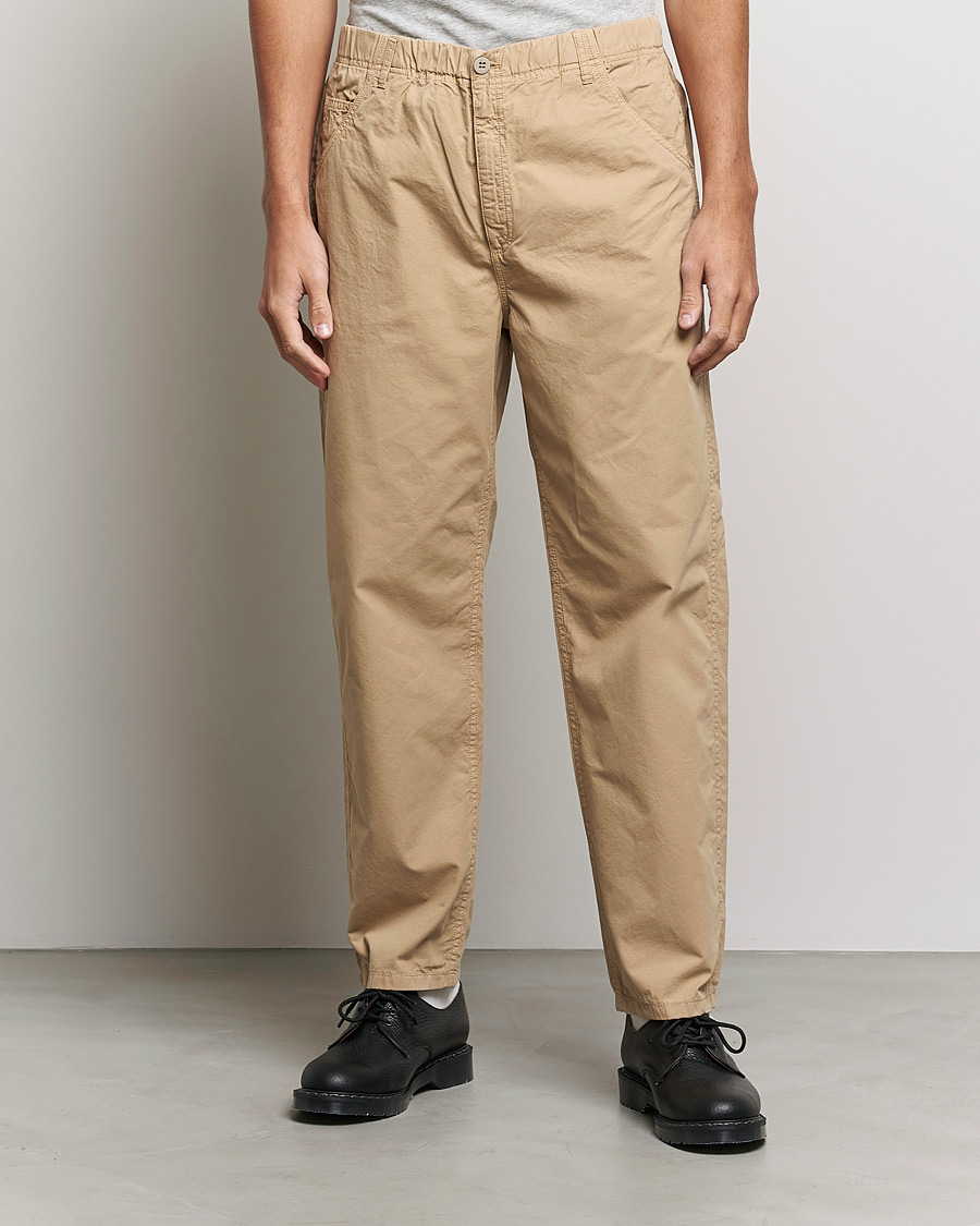 Men | Formal Trousers | Stan Ray | Rec Cotton Poplin Pants Khaki