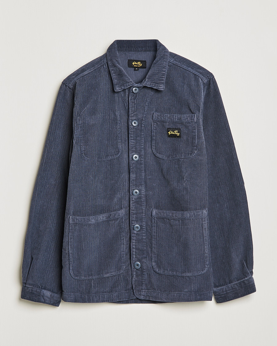 Men | Coats & Jackets | Stan Ray | Painters Cord Shirt Jacket Navy