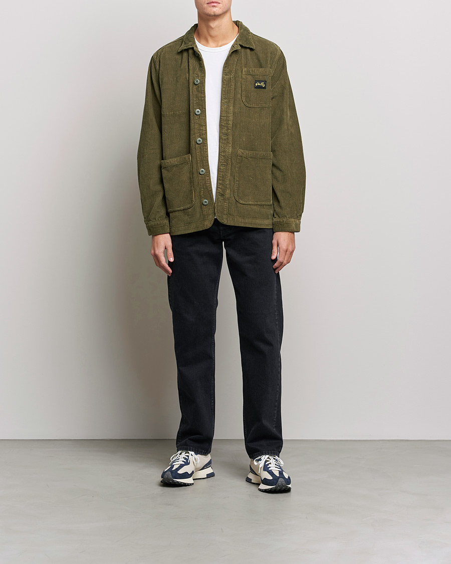 Men | Coats & Jackets | Stan Ray | Painters Cord Shirt Jacket Olive