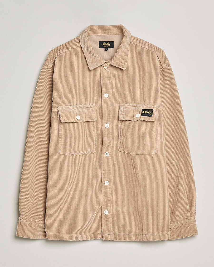 Men | Shirts | Stan Ray | CPO Cord Overshirt Khaki