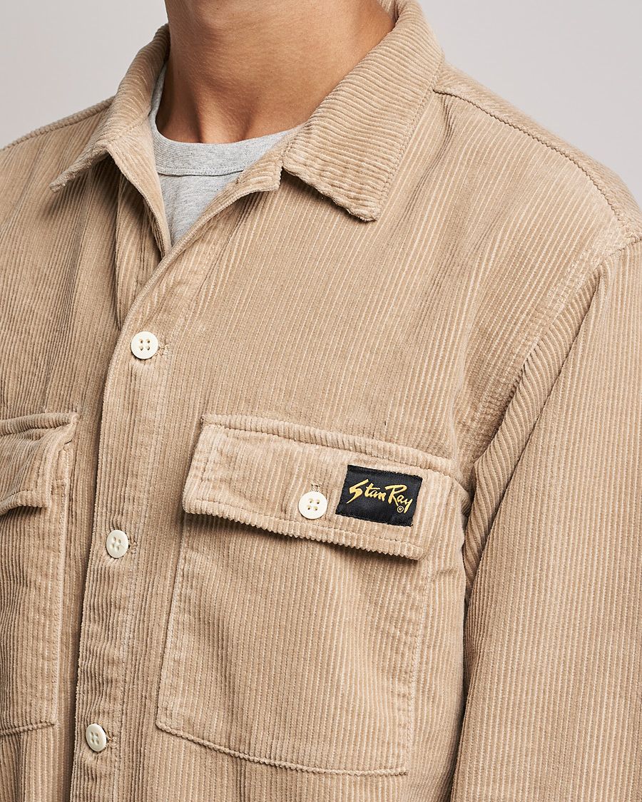 Men | Shirts | Stan Ray | CPO Cord Overshirt Khaki
