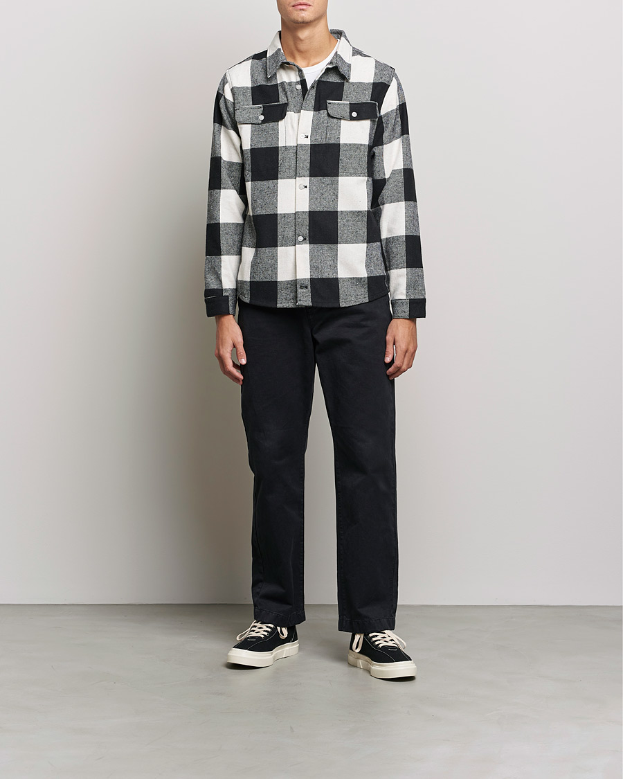 Men | Shirts | Stan Ray | Checked Work Shirt Black/Natural