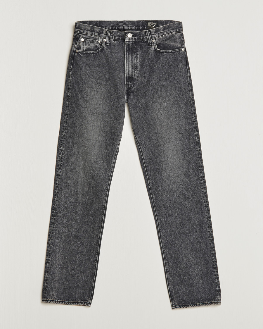 Men | Jeans | orSlow | Tapered Fit 107 Jeans Black Stone Wash