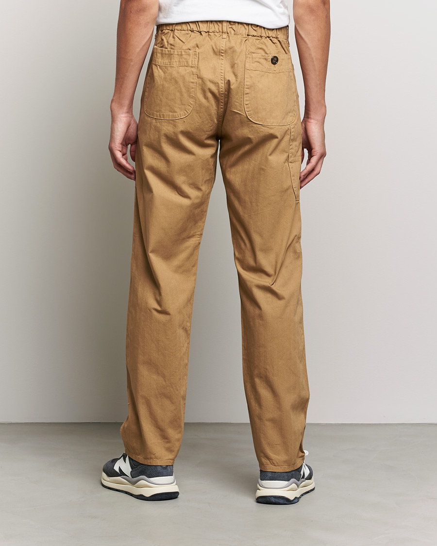 Men | Trousers | orSlow | French Work Pants Khaki