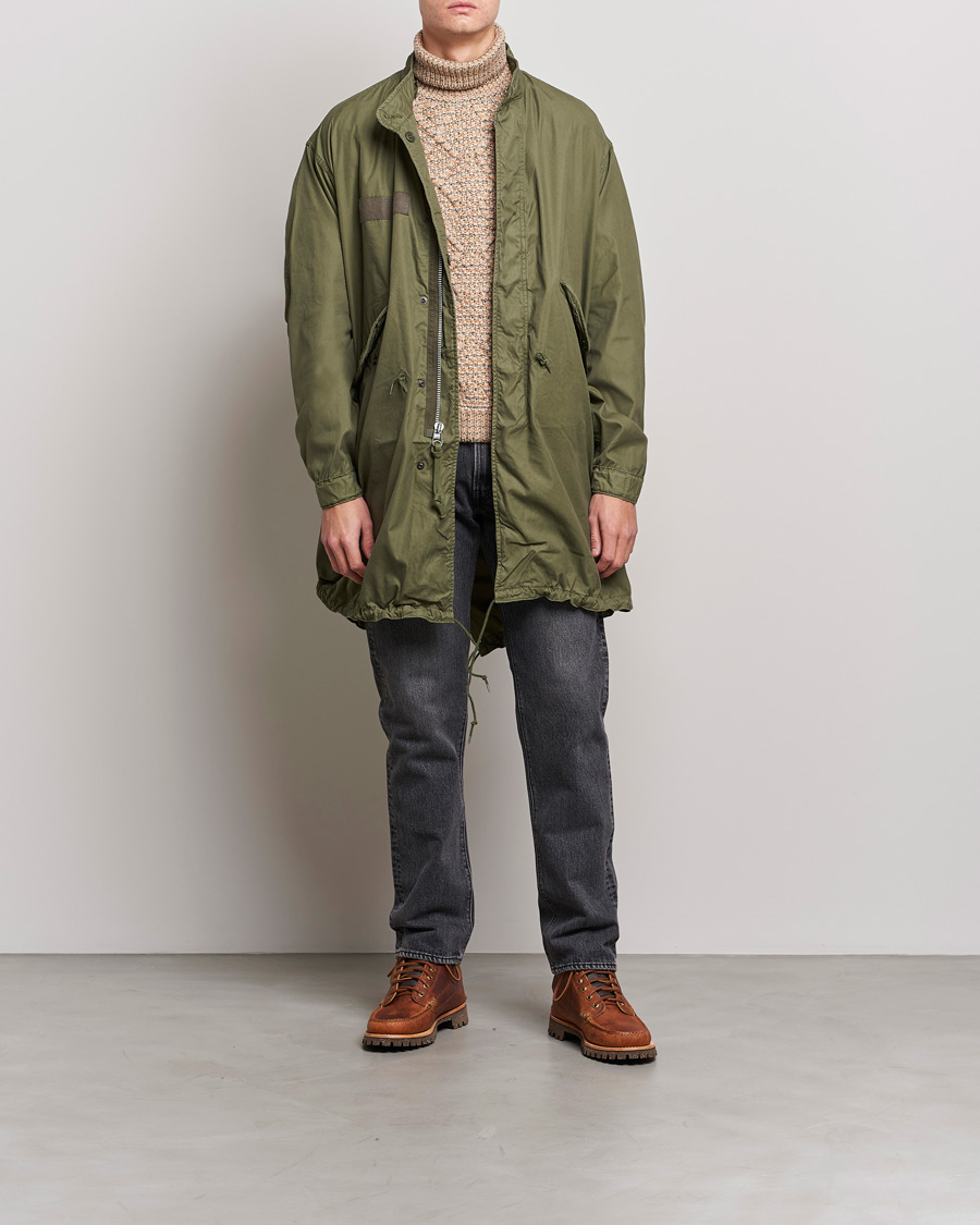 orSlow M-65 Fishtail Coat Army Green at CareOfCarl.com