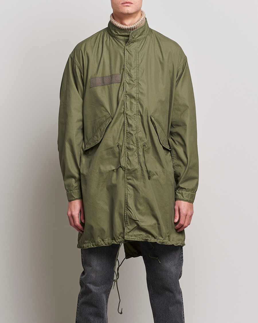 Men | Coats & Jackets | orSlow | M-65 Fishtail Coat Army Green