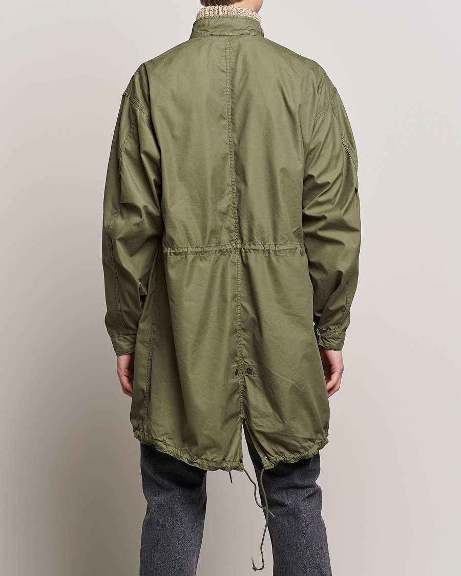 Men | Coats & Jackets | orSlow | M-65 Fishtail Coat Army Green