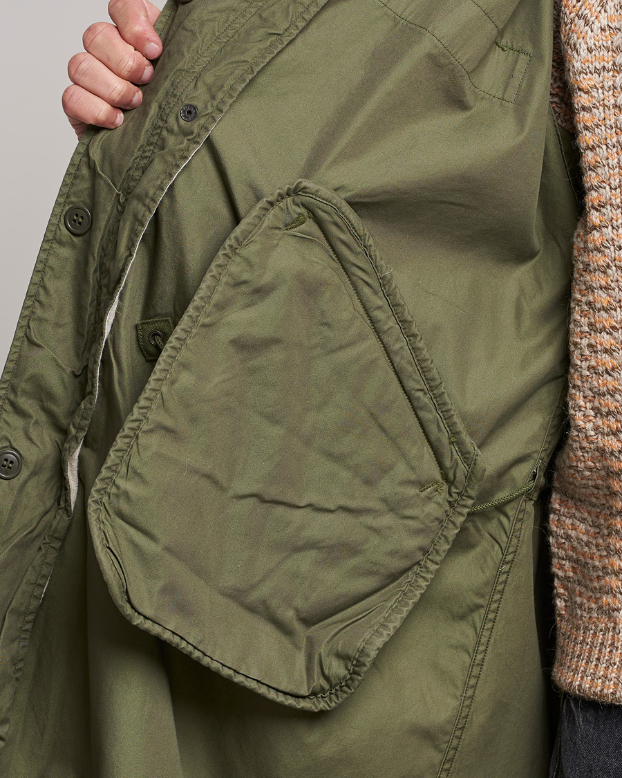 Men | Coats & Jackets | orSlow | M-65 Fishtail Coat Army Green