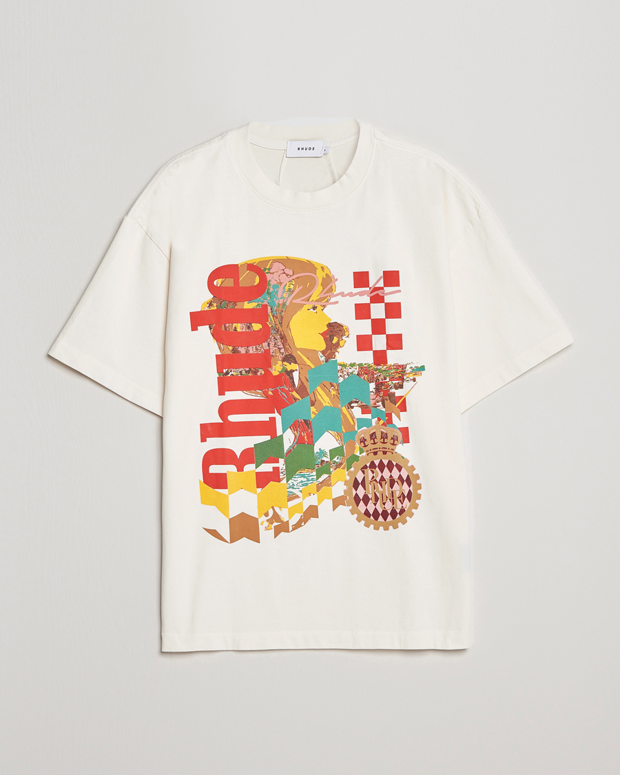 Men | T-Shirts | Rhude | Joyride T-Shirt White