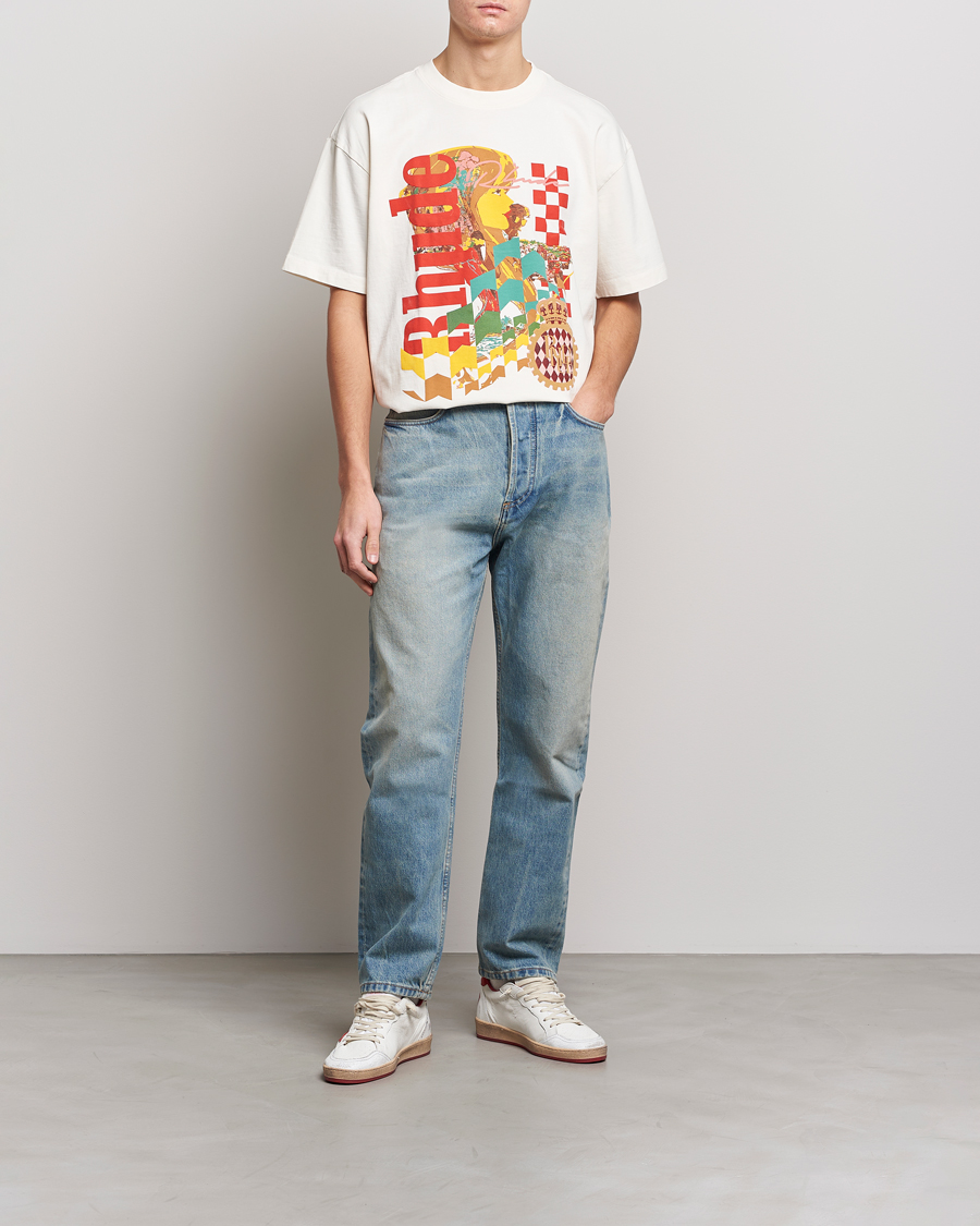 Men | T-Shirts | Rhude | Joyride T-Shirt White