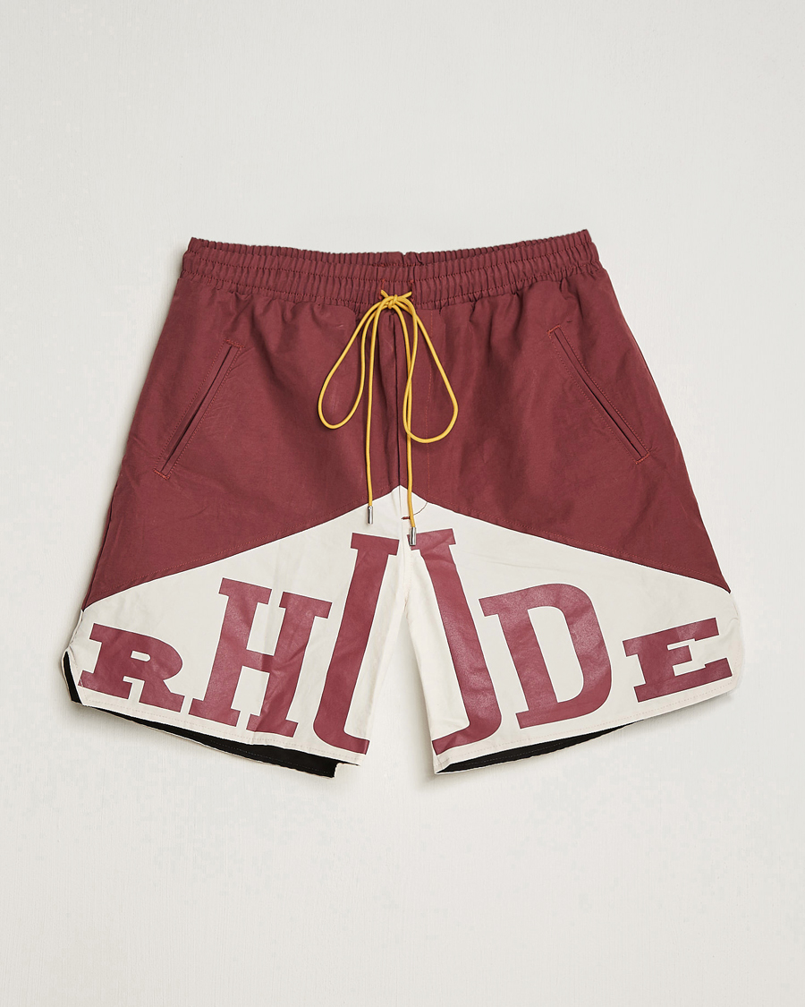 Men | Shorts | Rhude | Yachting Shorts Red/White