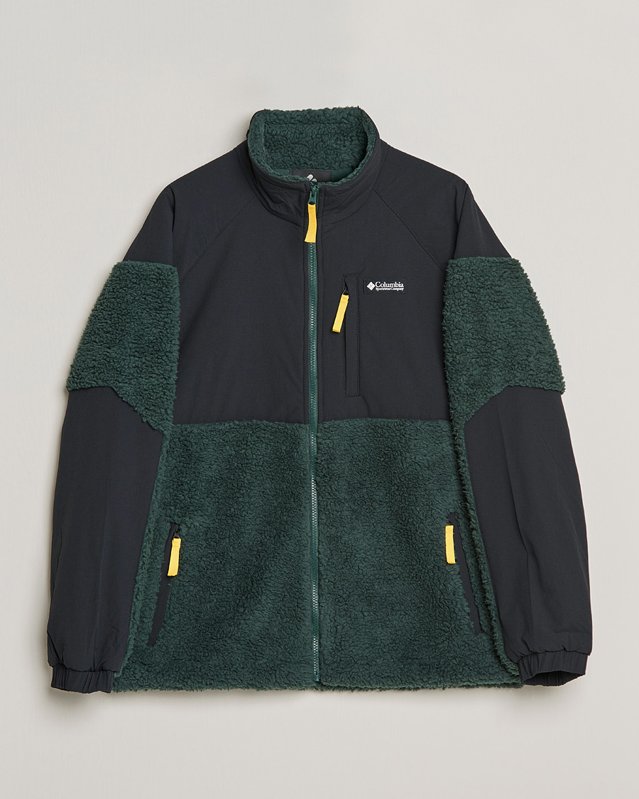 Men |  | Columbia | Ballistic Ridge Full Zip Fleece Jacket Spruce/Black