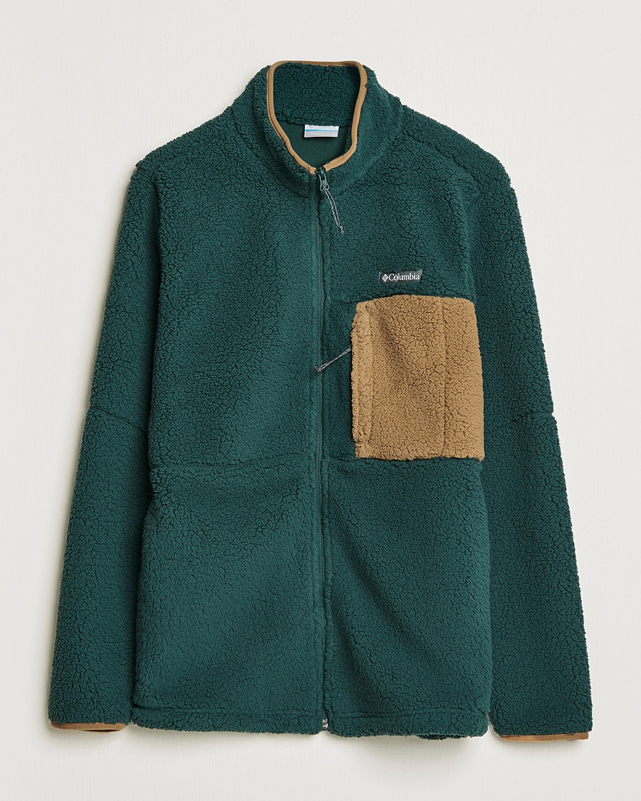 Men | Sweaters & Knitwear | Columbia | Mountainside Heavyweight Full Zip Fleece  Spruce
