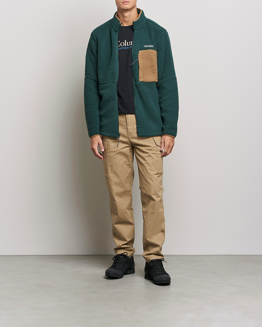 Men | Sweaters & Knitwear | Columbia | Mountainside Heavyweight Full Zip Fleece  Spruce