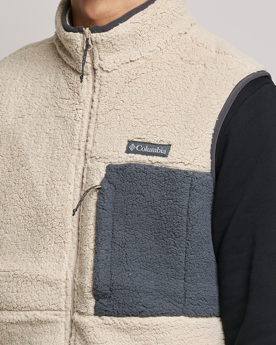 Men | Sweaters & Knitwear | Columbia | Mountainside Heavyweight Fleece Vest Ancient Fossil