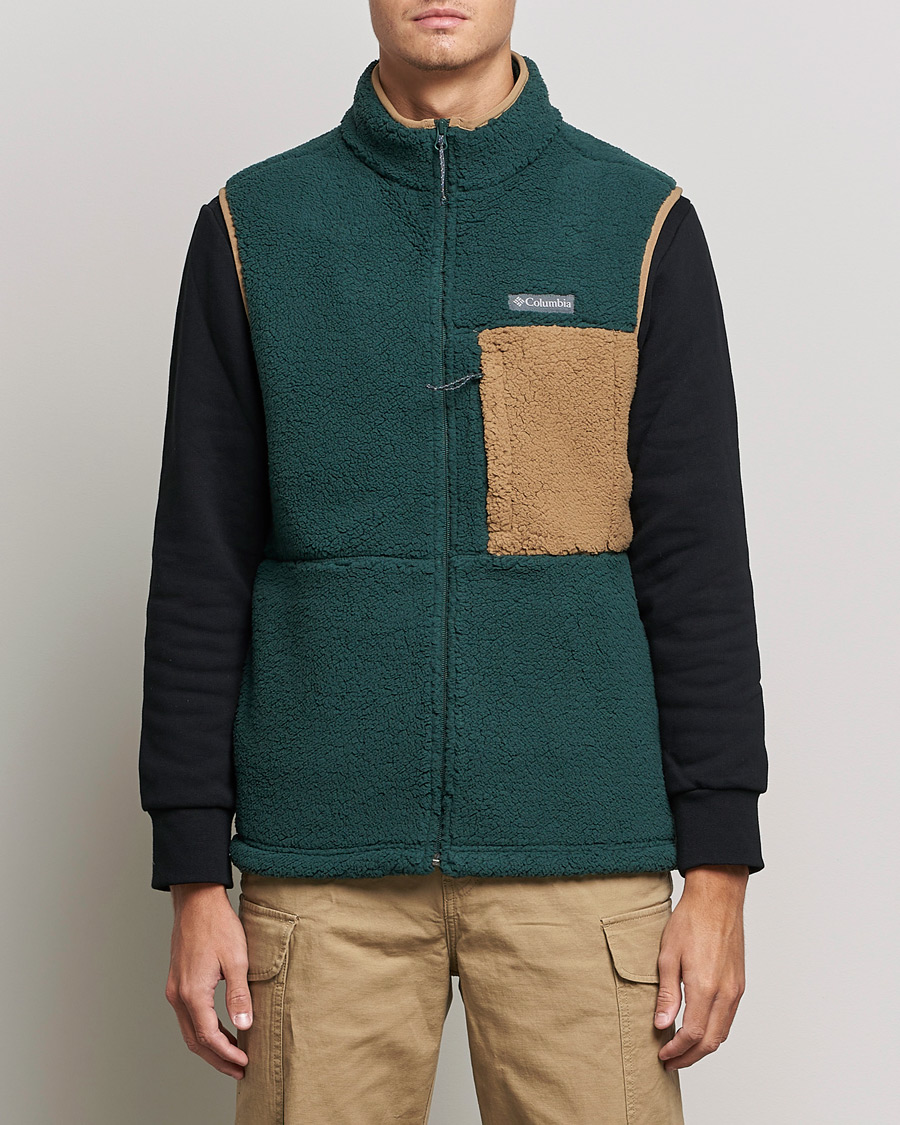 Men | Sweaters & Knitwear | Columbia | Mountainside Heavyweight Vest Spruce