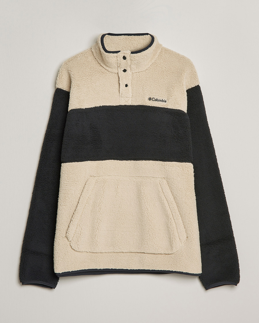 Men | Sweaters & Knitwear | Columbia | Rugged Ridge Sherpa Half Snap Fleece Ancient Fossil