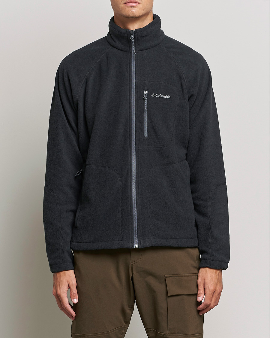 Men | Sweaters & Knitwear | Columbia | Fast Trek II Full Zip Fleece Black