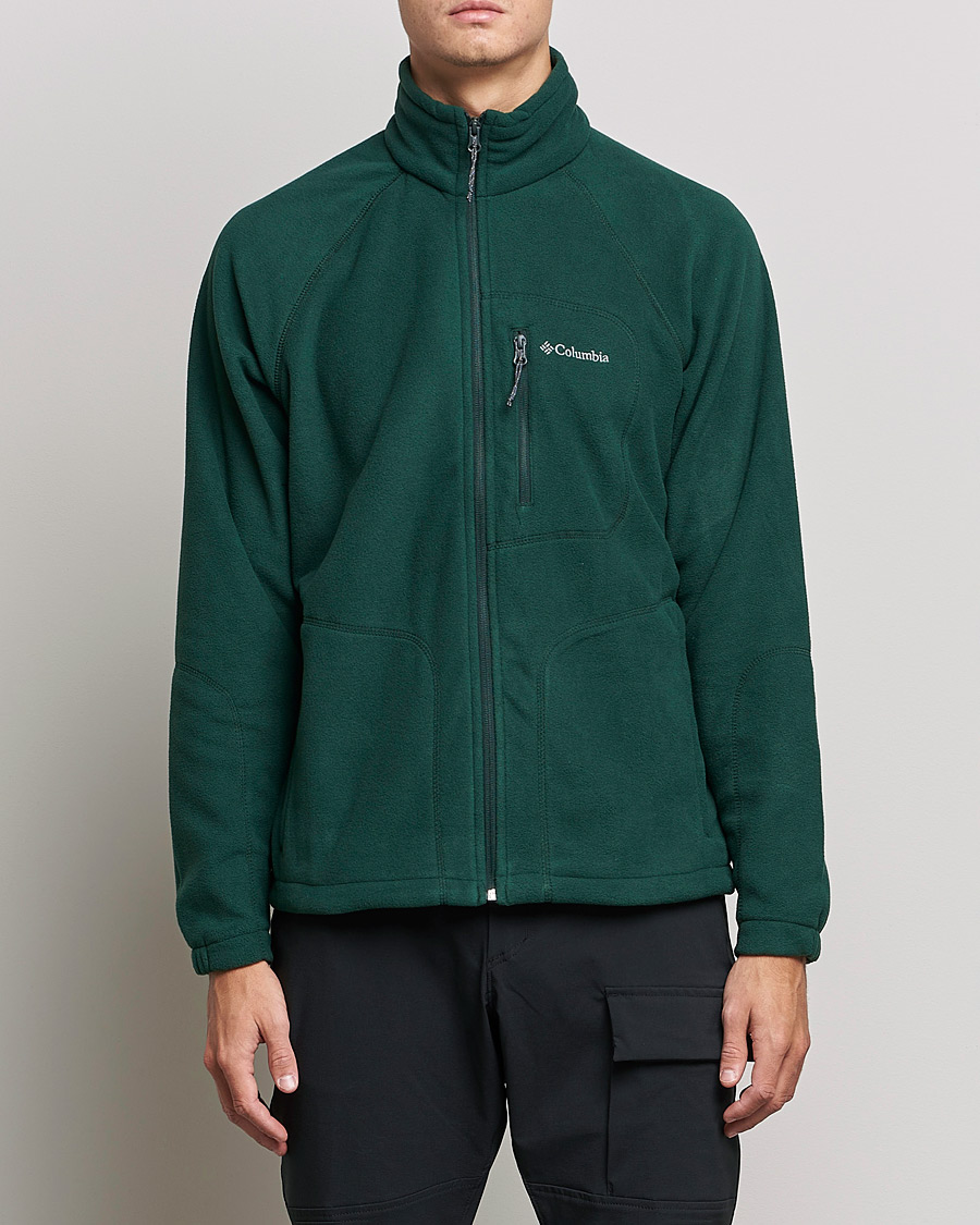 Men | Sweaters & Knitwear | Columbia | Fast Trek II Full Zip Fleece Spruce