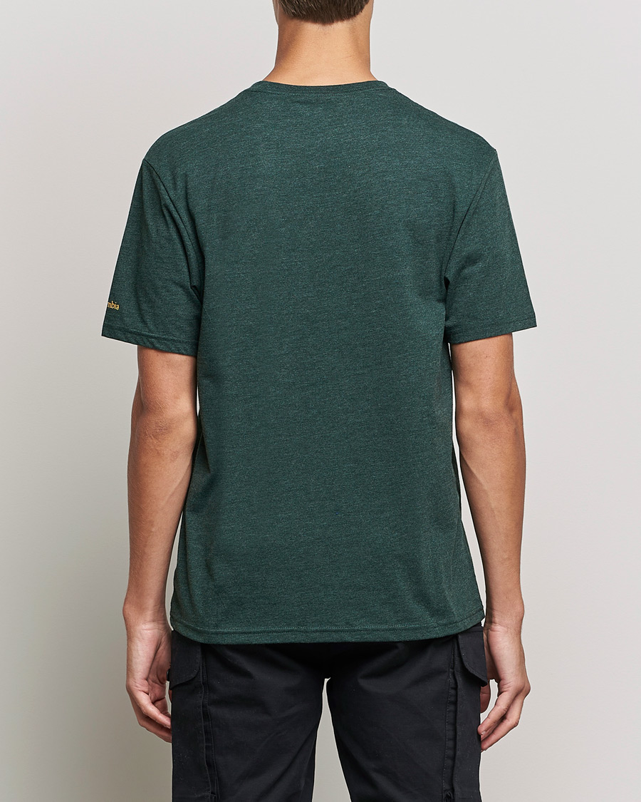 Men | T-Shirts | Columbia | Basic Logo Short Sleeve T-Shirt Spruce Heather