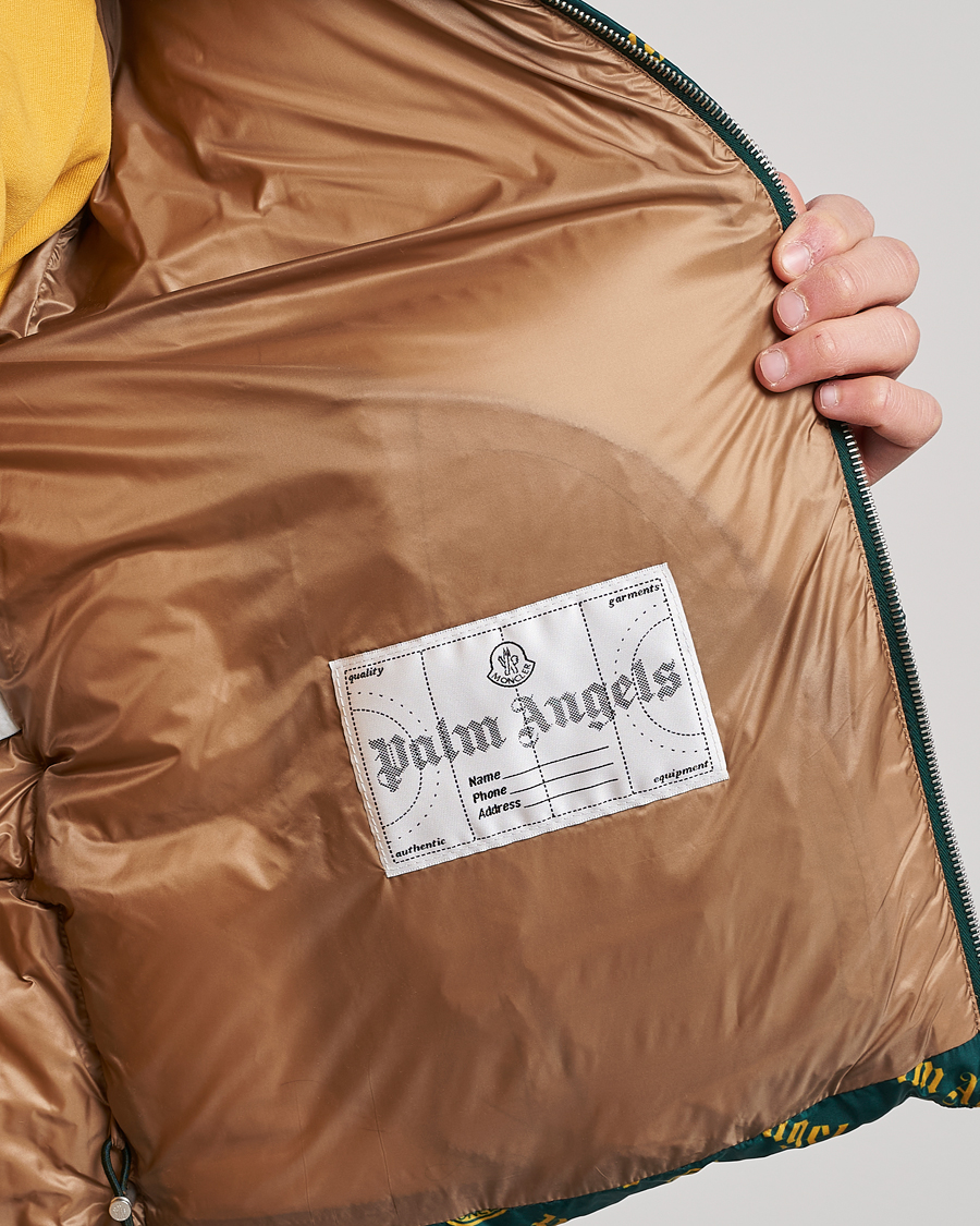 8 Moncler Genius Palm Angels Thompson Down Jacket Green at