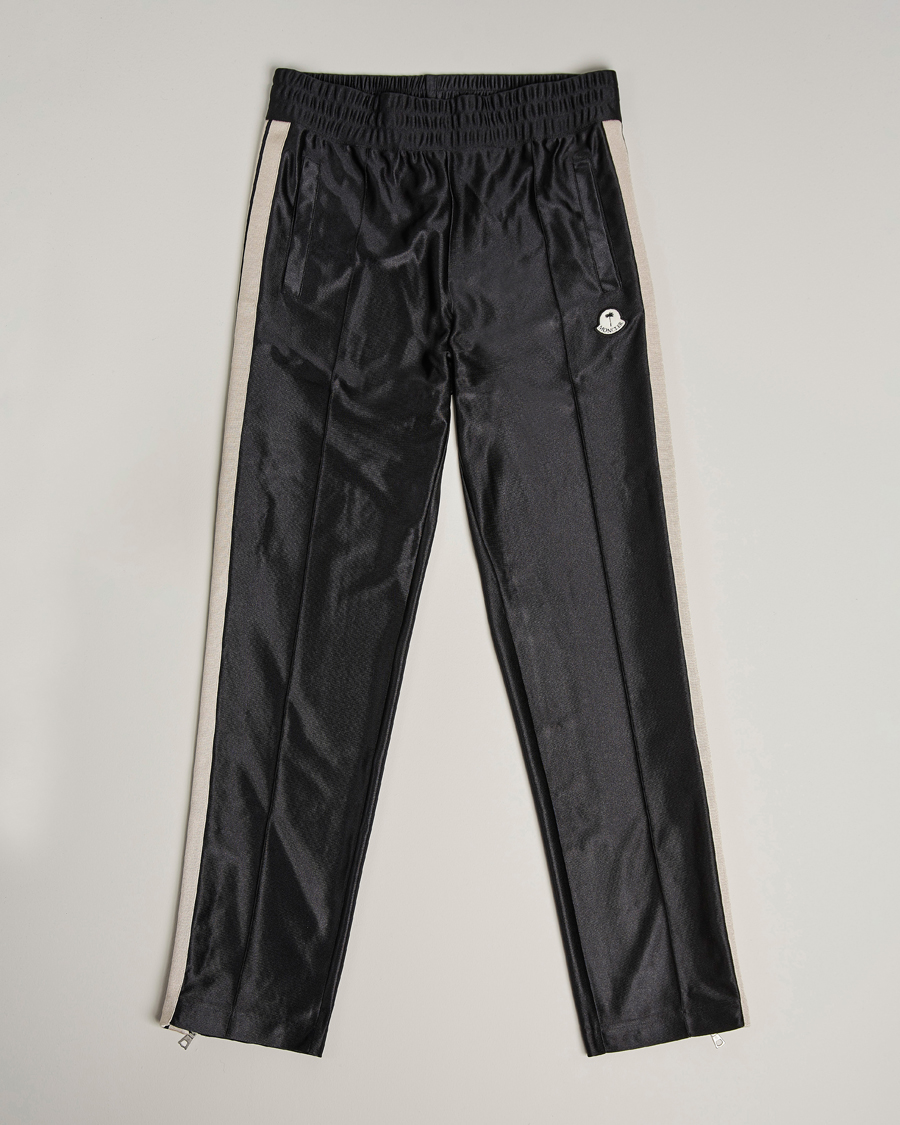 Men | Trousers | Moncler Genius | 8 Palm Angels Shiny Sweatpants Black