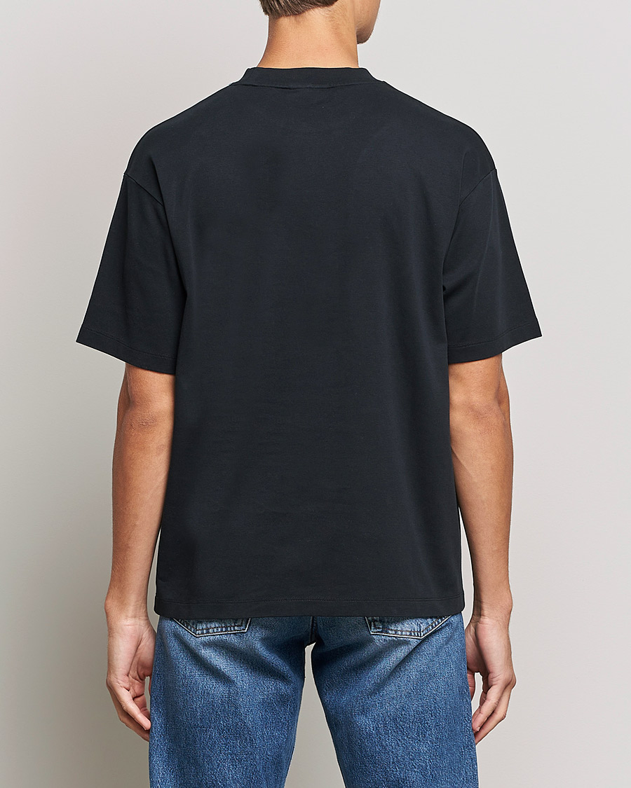 Men | T-Shirts | Drôle de Monsieur | Signature T-Shirt Black