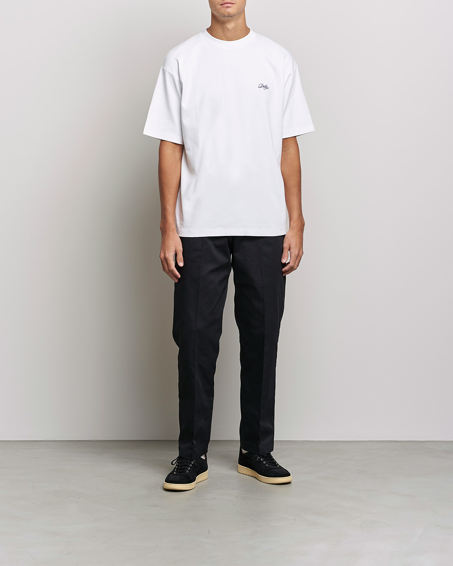 Men | T-Shirts | Drôle de Monsieur | Signature T-Shirt White