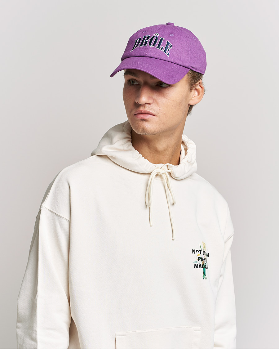 Men | Drôle de Monsieur Universty Cap Purple | Drôle de Monsieur | Universty Cap Purple