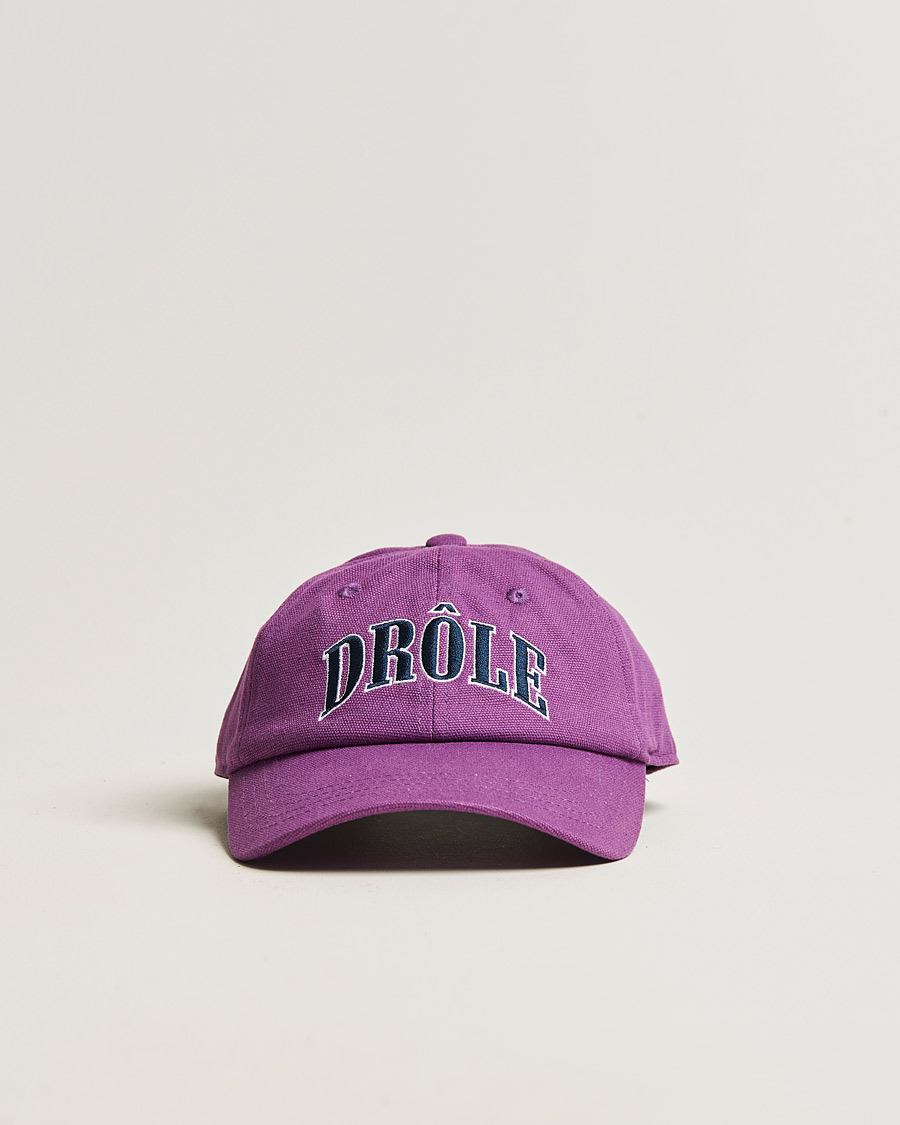 Men | Drôle de Monsieur Universty Cap Purple | Drôle de Monsieur | Universty Cap Purple