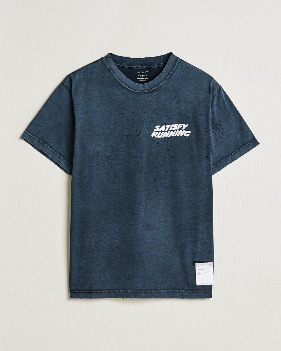 Men | T-Shirts | Satisfy | MothTech T-Shirt Pigment Black