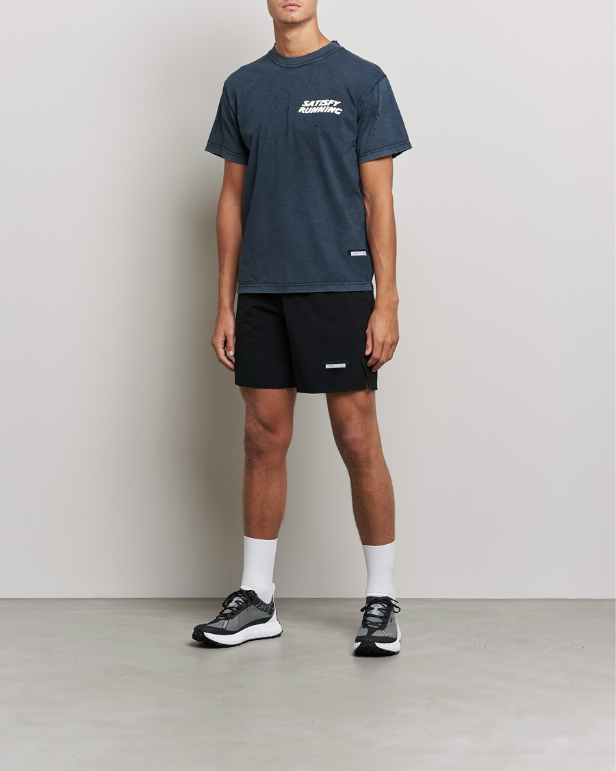 Men | T-Shirts | Satisfy | MothTech T-Shirt Pigment Black