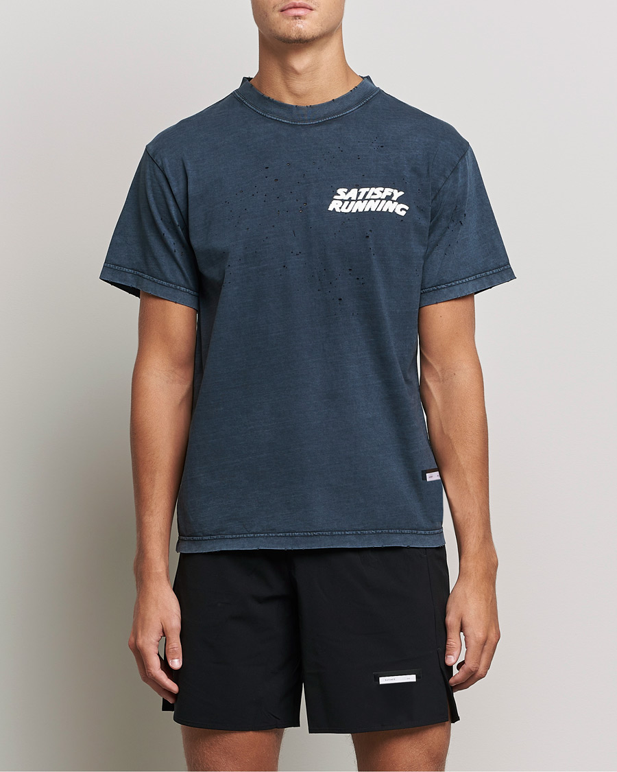 Men | T-Shirts | Satisfy | MothTech T-Shirt Pigment Black