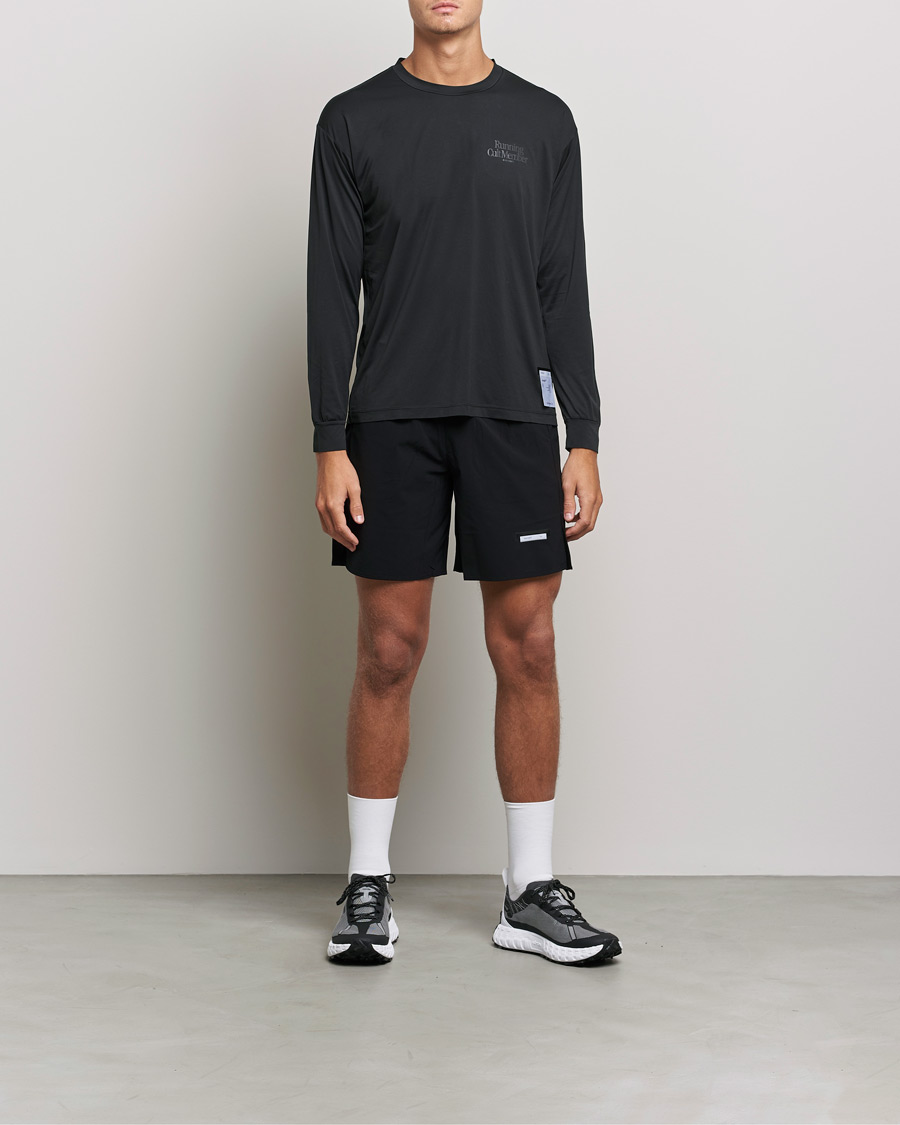 Men | T-Shirts | Satisfy | AuraLite Long Sleeve T-Shirt Black