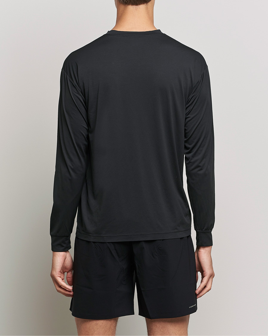 Men | T-Shirts | Satisfy | AuraLite Long Sleeve T-Shirt Black