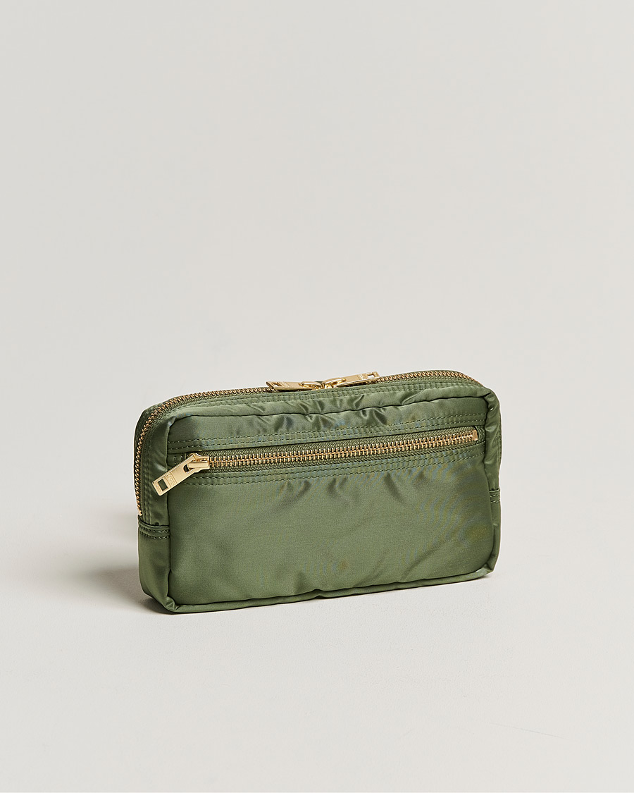 Porter-Yoshida & Co. Tanker Pouch Sage Green at CareOfCarl.com