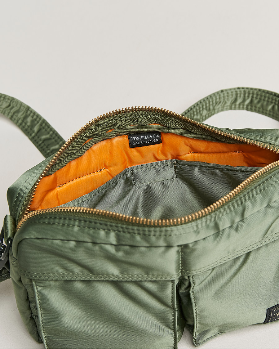 Men | Porter-Yoshida & Co. Tanker Small Shoulder Bag Sage Green | Porter-Yoshida & Co. | Tanker Small Shoulder Bag Sage Green
