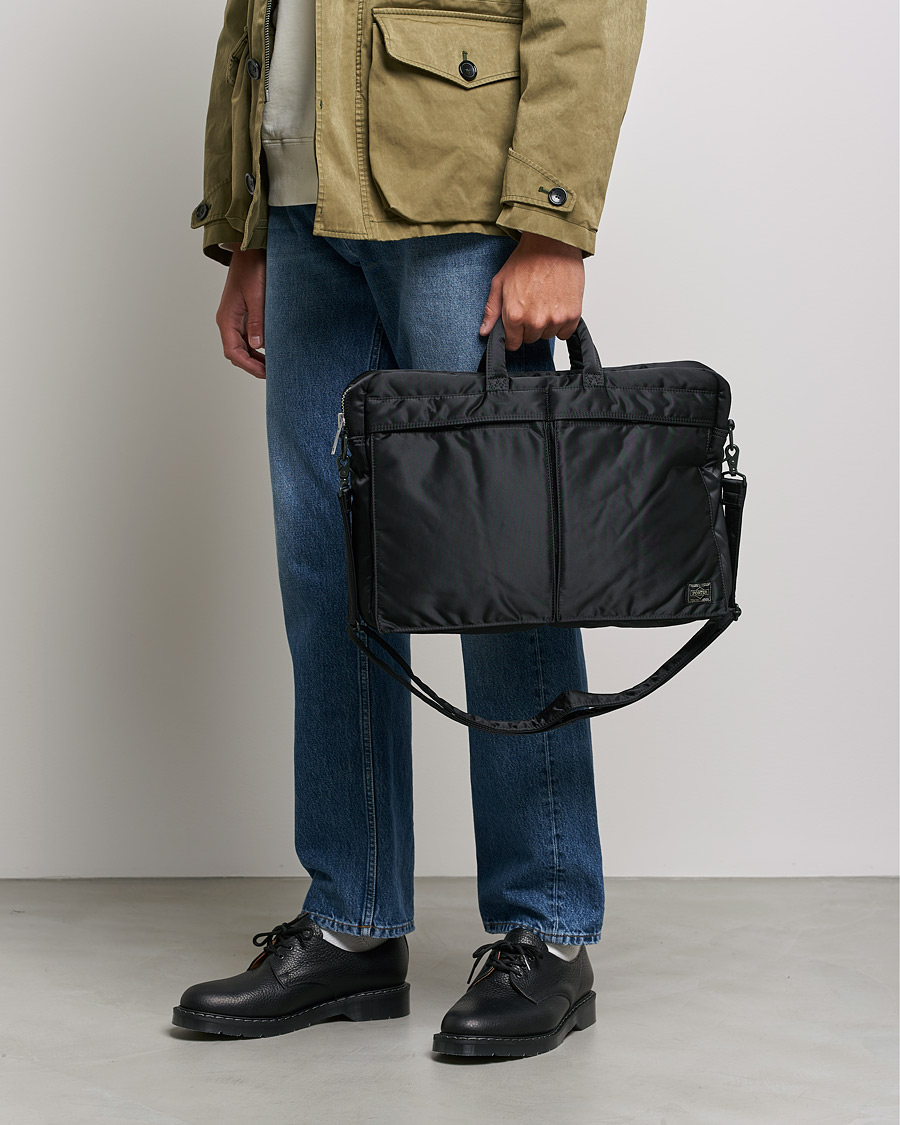 Men | Bags | Porter-Yoshida & Co. | Tanker 2Way Briefcase Black