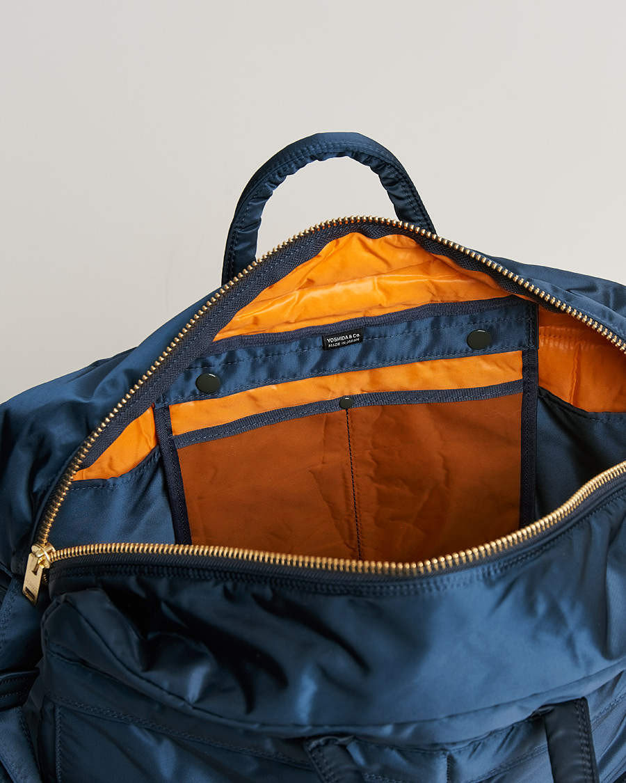 Men | Porter-Yoshida & Co. Tanker 2Way Boston Weekender Iron Blue | Porter-Yoshida & Co. | Tanker 2Way Boston Weekender Iron Blue